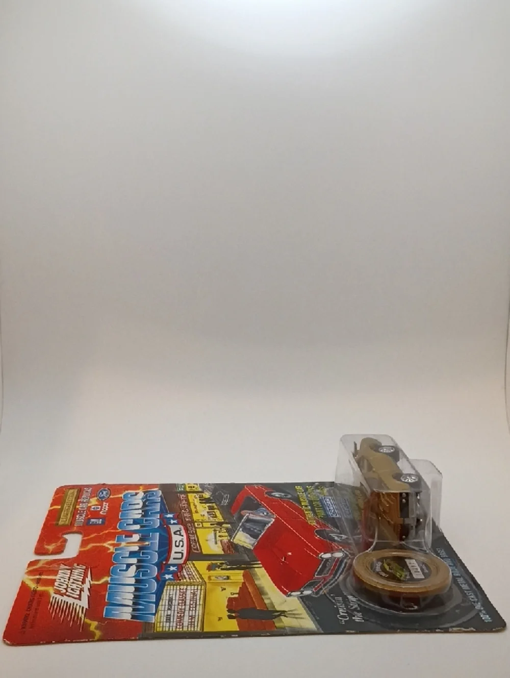 1995 Johnny Lightning Muscle Cars USA Series 2 die-cast 1969 Olds 442 In Gold!